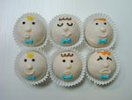 baby boy cake balls!