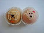 custom puppy cake balls!