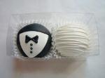 bride & groom cake ball box!